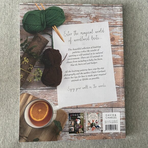 NWT Magical Woodland Knits by Claire Garland Knitting Pattern Book - Picture 2 of 9
